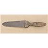 Image 1 : Relic condition dag-type knife with thin  trade-steel type blade, 12” overall, blade  approx. 7” by 