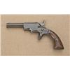 Image 1 : Rupertus Single Shot Derringer, .22 cal., 3”  barrel, blue finish, wood grips, #38. This  gun is in 
