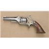 Image 1 : American Standard Tool Co. spur trigger  revolver, .22 cal., 3-1/4” barrel, brass  frame, silver fin