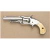 Image 1 : Smith & Wesson Model 1-1/2 Second Issue  revolver, .32 cal., 3-1/2” barrel, nickel  finish, ivory gr