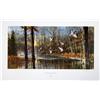 Image 1 : Lot of 10 prints consisting of: A) "Blind at  Walker's Pond" by R.J. McDonald, signed and  numbered 
