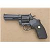 Image 1 : Colt King Cobra DA revolver, .357 Magnum  cal., 4” barrel, black finish, finger groove  Colt medalli