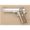 Image 1 : Colt MK IV Series ’70 Government Model  semi-auto pistol in factory wood grained  cardboard box with
