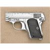 Image 1 : Colt Model 1908 Model semi-auto pistol with  non-factory engraving and inscribed dates,  .25 cal., 2