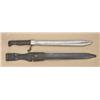 Image 1 : German butcher-knife style bayonet with  saw-back edge for Mauser rifle by “Durkopp  Werke AJ” well 