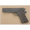 Image 1 : Custom Model 1911-A1 semi-auto pistol, .45  cal., 5” barrel, re-parkerized finish,  checkered brown 