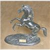 Image 1 : Original bronze entitled The Rampant Colt by  Alvin White, numbered “40 of one hundred”.  Alvin Whit