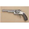 Image 1 : Smith & Wesson Model 3 Russian Second Model  Single Action revolver, cut for shoulder  stock, .44 ca