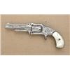 Image 1 : Deluxe period engraved Smith & Wesson Model  No. 1-1/2 Second Issue spur trigger tip-up  revolver, .