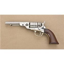 Colt Round Barrel Pocket Navy Conversion with  ejector, .38 rimfire cal., 4-1/2” barrel,  five shot,