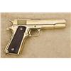 Image 2 : Model 1911A1 by Remington Rand, .45 ACP  caliber, special presentation grade with full  gold-plated 