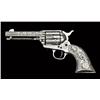 Image 1 : Colt Single Action Army revolver,  .45-caliber, 4-3/4” barrel, 2nd Generation.  Finely engraved by B