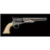 Image 2 : Colt 1861 Navy, .36 caliber percussion  revolver, New York Style scroll engraved,  probably by LD Ni