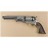 Image 1 : Colt 2nd model Dragoon, .44 caliber  percussion, grey patina finish, wood grips,  “MS”-marked on tri