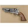 Image 1 : Colt 1862 police .36 caliber revolver with  experimental 2-3/8” plugged barrel showing  German silve