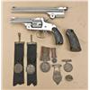 Image 1 : Smith & Wesson model 1891 single-action .38  S&W caliber 5-shot revolver, factory 3-1/4”  barrel, ni