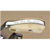 Image 2 : Smith & Wesson double-action .38 caliber 3rd  model revolver, nickel plated, medallion  pearl grips,