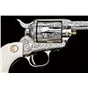 Image 3 : Beautifully customized and engraved Colt SAA  third generation Sheriff’s Model SAA  revolver, 44-40 