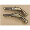 Image 2 : Pair of ornate Miquelet style flintlock  pistols, circa approx. 18th to early 19th  century. Finely 