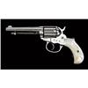 Image 1 : Colt model 1877 Thunderer, .41 caliber,  4-1/2” barrel, pearl grips,  serial #20975.  The Colt shows