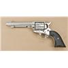 Image 1 : Colt Single Action Army revolver, .45  caliber, 5-1/2” barrel, factory nickeled,  hard-rubber grips,
