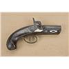 Image 1 : Philadelphia style derringer by “Gillespie”  marked on breech and lock with cast-steel  marked barre