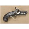Image 1 : Philadelphia derringer, closely copied after  Henry Deringer, with point at bottom of  escutcheon su