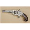 Image 1 : Smith & Wesson 1st Model 3rd issue .22  caliber 7-shot revolver, New York Style light  scroll engrav