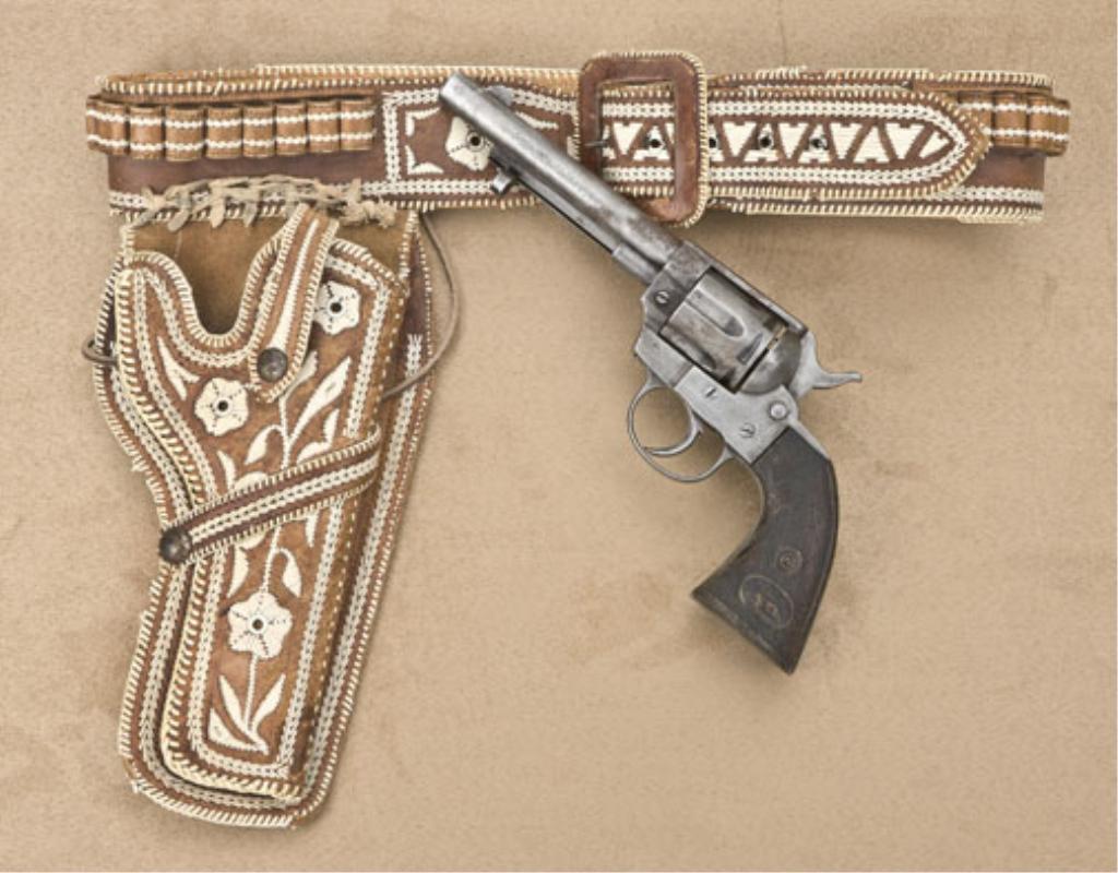 Cowboy ranger double-action .38 S&W caliber Belgian made revolver with ...