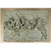 Image 1 : Large nicely accomplished high relief casting  in what appears to be some type of resin or  composit