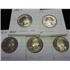 1969-S, 70-S, 73-S, 74-S & 78-S WASH QUARTERS PF