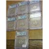 Image 1 : 7 ASSORTED ICG SLABBED BUFFALO NICKELS