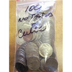 100 NO DATE & CULL BUFFALO NICKELS