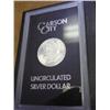 Image 1 : 1884 -CC GSA MORGAN SILVER DOLLAR (UNC)