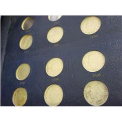 WHITMAN ALBUM OF LIBERTY "V" NICKELS 24 COINS