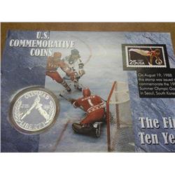 1988-S OLYMPICS SILVER DOLLAR PROOF