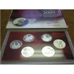 2009 US MINT SILVER TERRITORIES QUARTERS PF SET