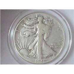 1941 WALKING LIBERTY HALF DOLLAR