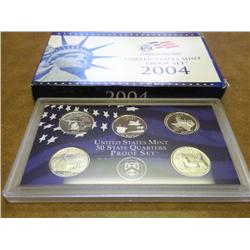 PARTIAL 2004 US PROOF SET QUARTERS ONLY