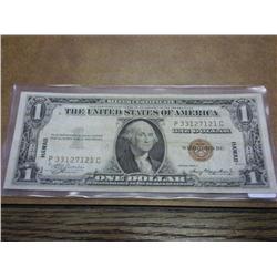 1935-A US $1 SILVER CERTIFICATE HAWAIIAN OVERPRINT