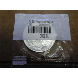 1987 AMERICAN SILVER EAGLE (UNC)