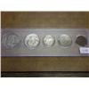 Image 1 : 1952 US SILVER YEAR SET (AS SHOWN)