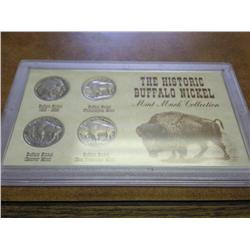 HISTORIC BUFFALO NICKEL MINT MARK COLLECTION