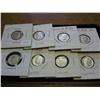 Image 1 : 8 ASSORTED 60'S SILVER ROOSEVELT DIMES (UNC)
