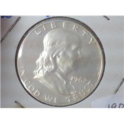 1962 FRANKLIN HALF DOLLAR PROOF
