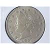 Image 1 : 1883 WITHOUT CENTS LIBERTY "V" NICKEL (AU)