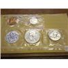 Image 1 : PARTIAL 1961 US SILVER PROOF SET MISSING NICKEL
