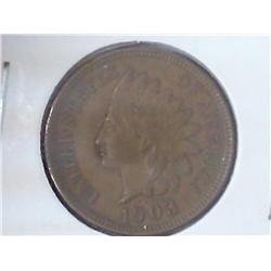 1903 INDIAN HEAD CENT (AU)