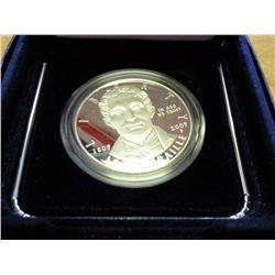 2009 LOUIS BRAILLE SILVER DOLLAR PF