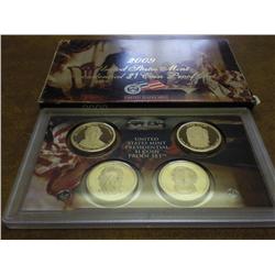 2009 US MINT PRESIDENTIAL DOLLAR PF SET